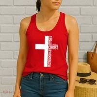 I Can Do All Things Through Christ Who Strengthens Me Women's Tank Top thumb 2