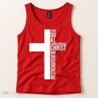 I Can Do All Things Through Christ Who Strengthens Me Tank Top thumb 2