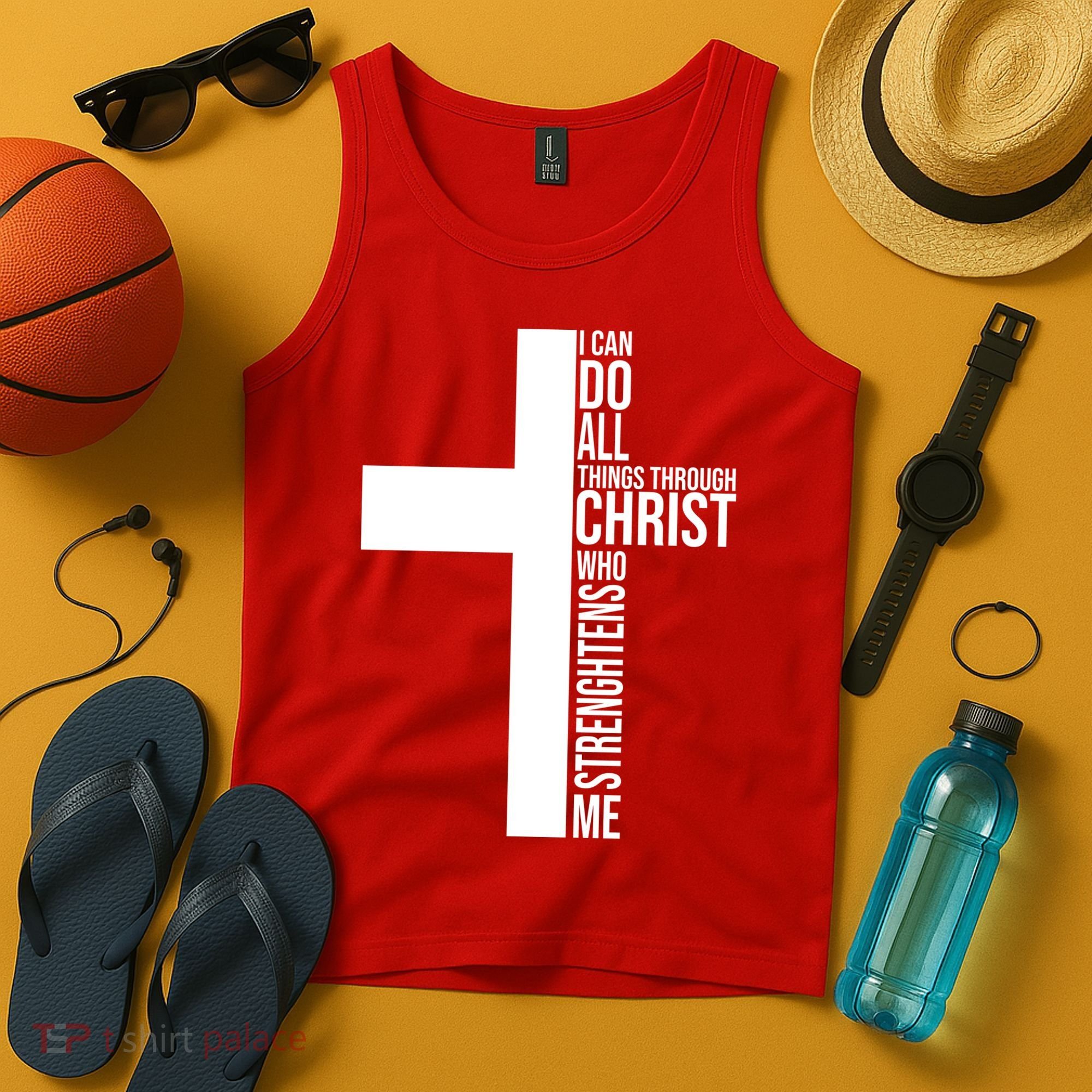 I Can Do All Things Through Christ Who Strengthens Me Tank Top