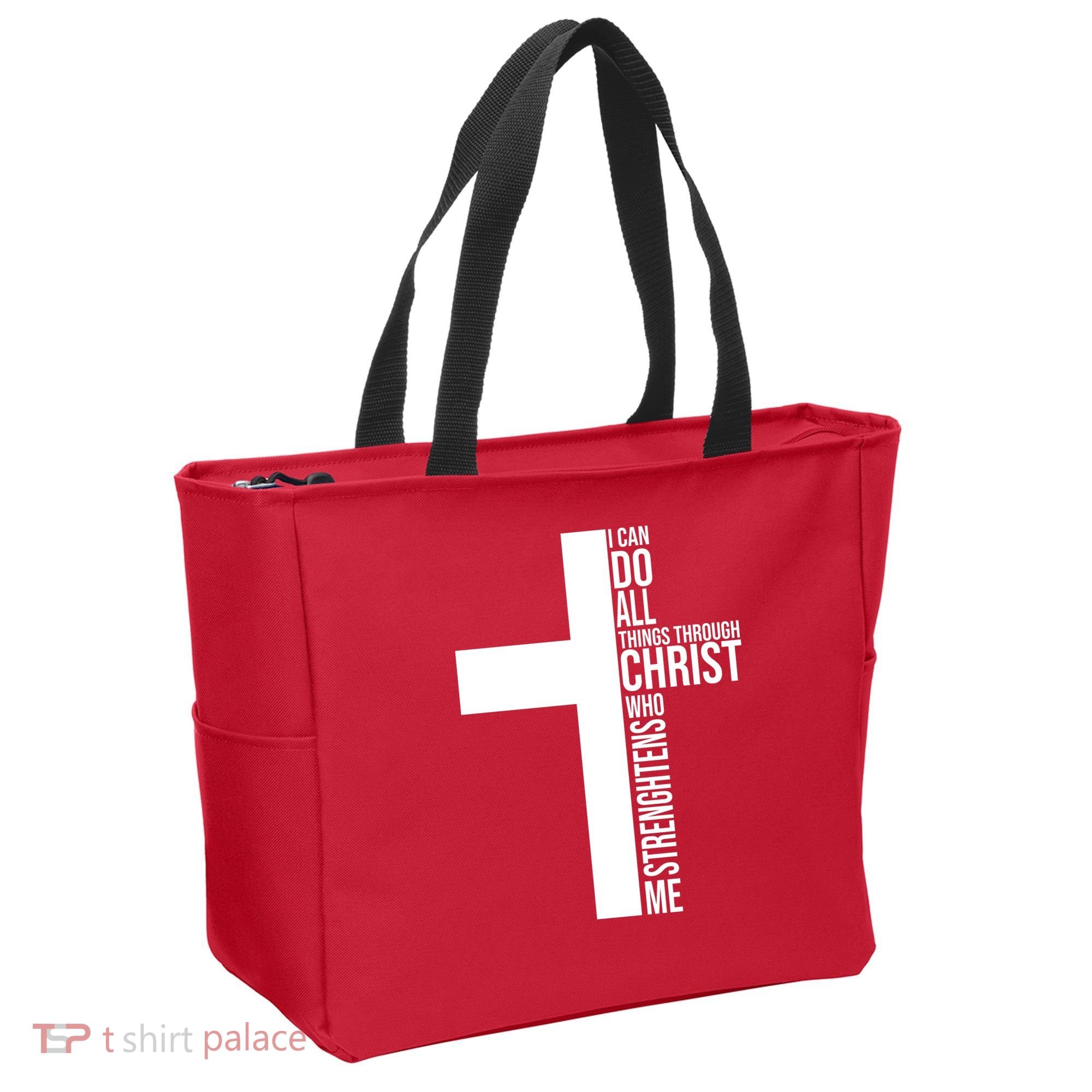 I Can Do All Things Through Christ Who Strengthens Me Tote Bag