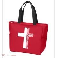 I Can Do All Things Through Christ Who Strengthens Me Tote Bag thumb 3