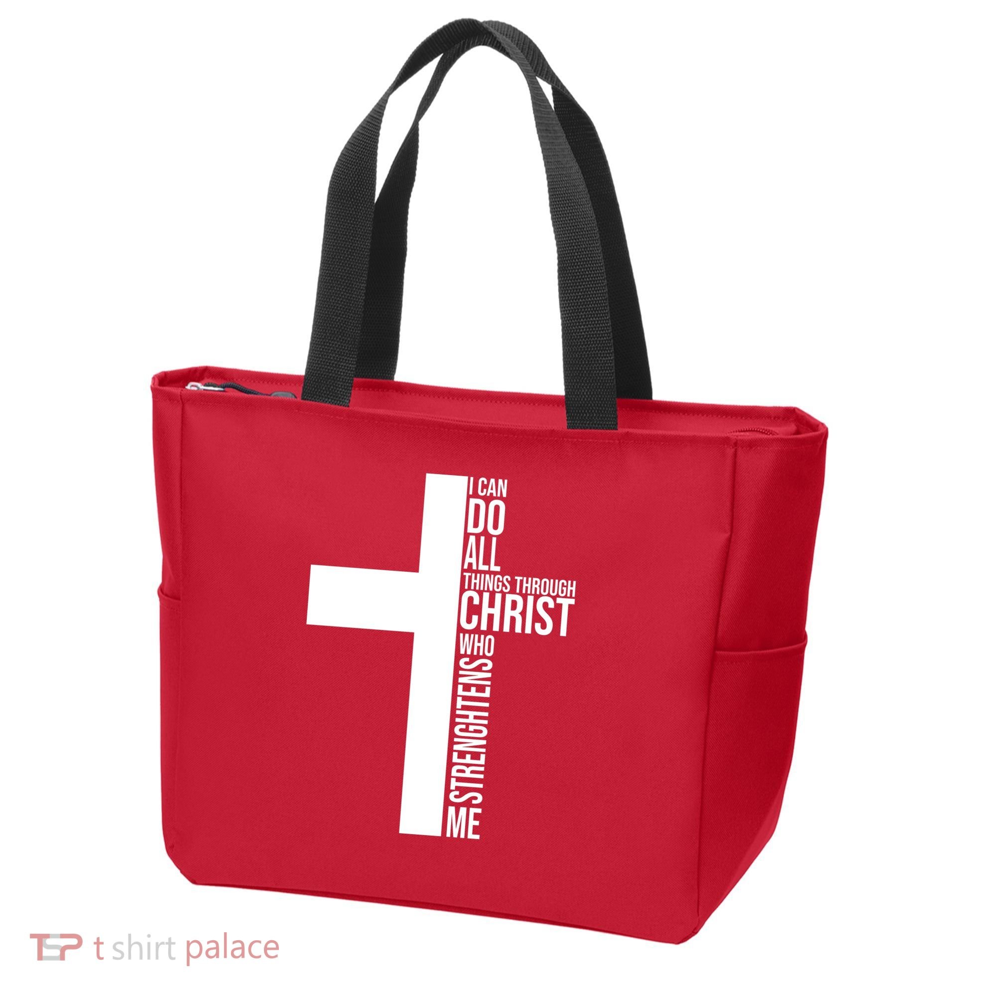 I Can Do All Things Through Christ Who Strengthens Me Tote Bag