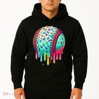 Ice Cream Drip Baseball Stuff Baseball Drip Hoodie thumb 2