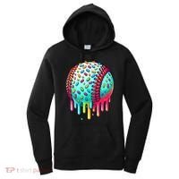Ice Cream Drip Baseball Stuff Baseball Drip Women's Hoodie thumb 0