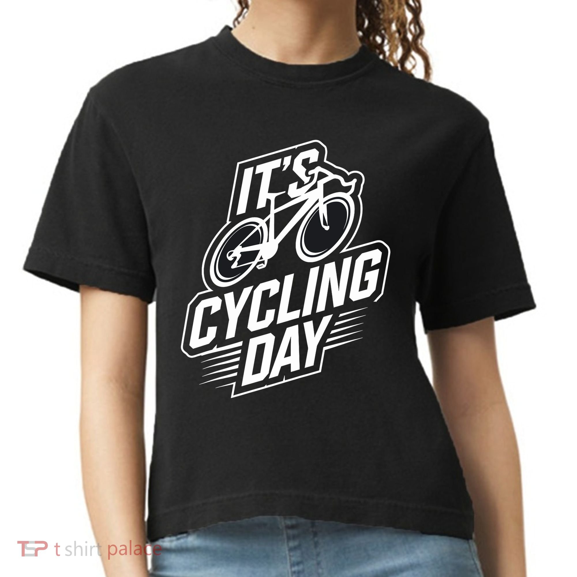 ItS Cycling Day For Cyclist Accessories Cycling Comfort Colors Boxy T-Shirt