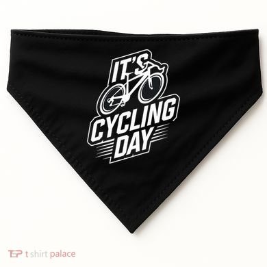 ItS Cycling Day For Cyclist Accessories Cycling USA-Made Doggie Bandana