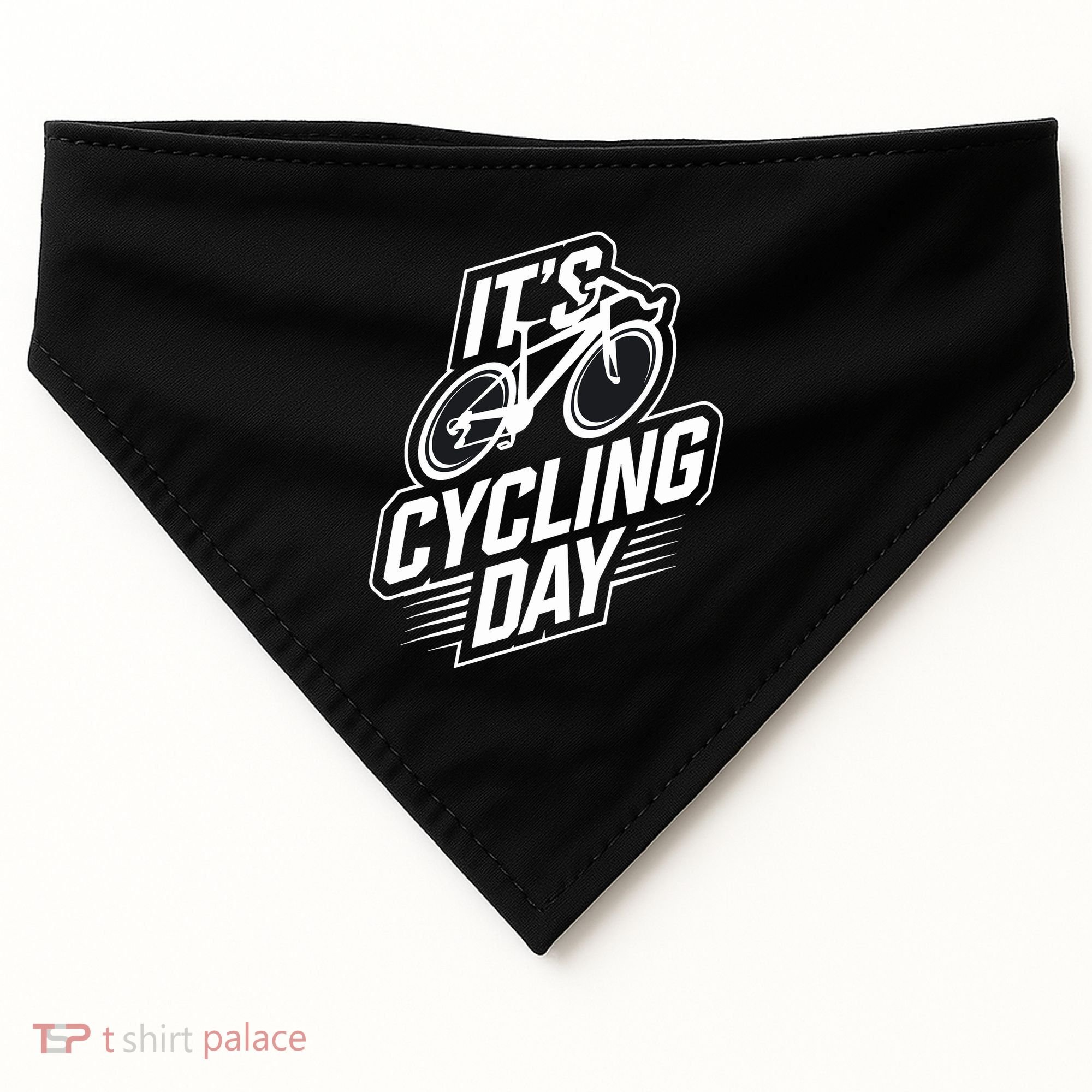 ItS Cycling Day For Cyclist Accessories Cycling USA-Made Doggie Bandana