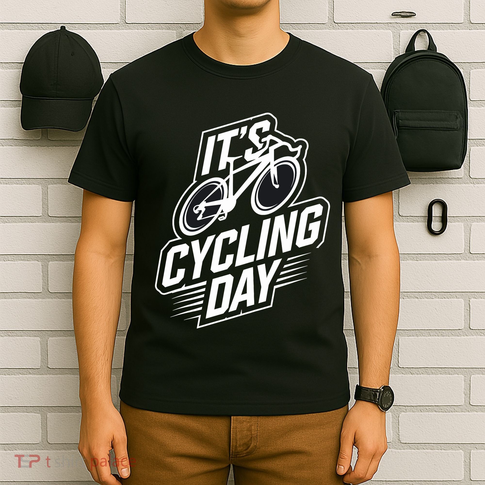 ItS Cycling Day For Cyclist Accessories Cycling T-Shirt