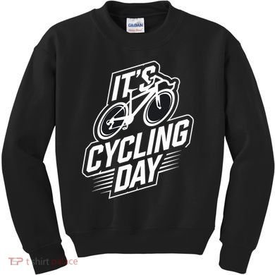 ItS Cycling Day For Cyclist Accessories Cycling Kids Sweatshirt