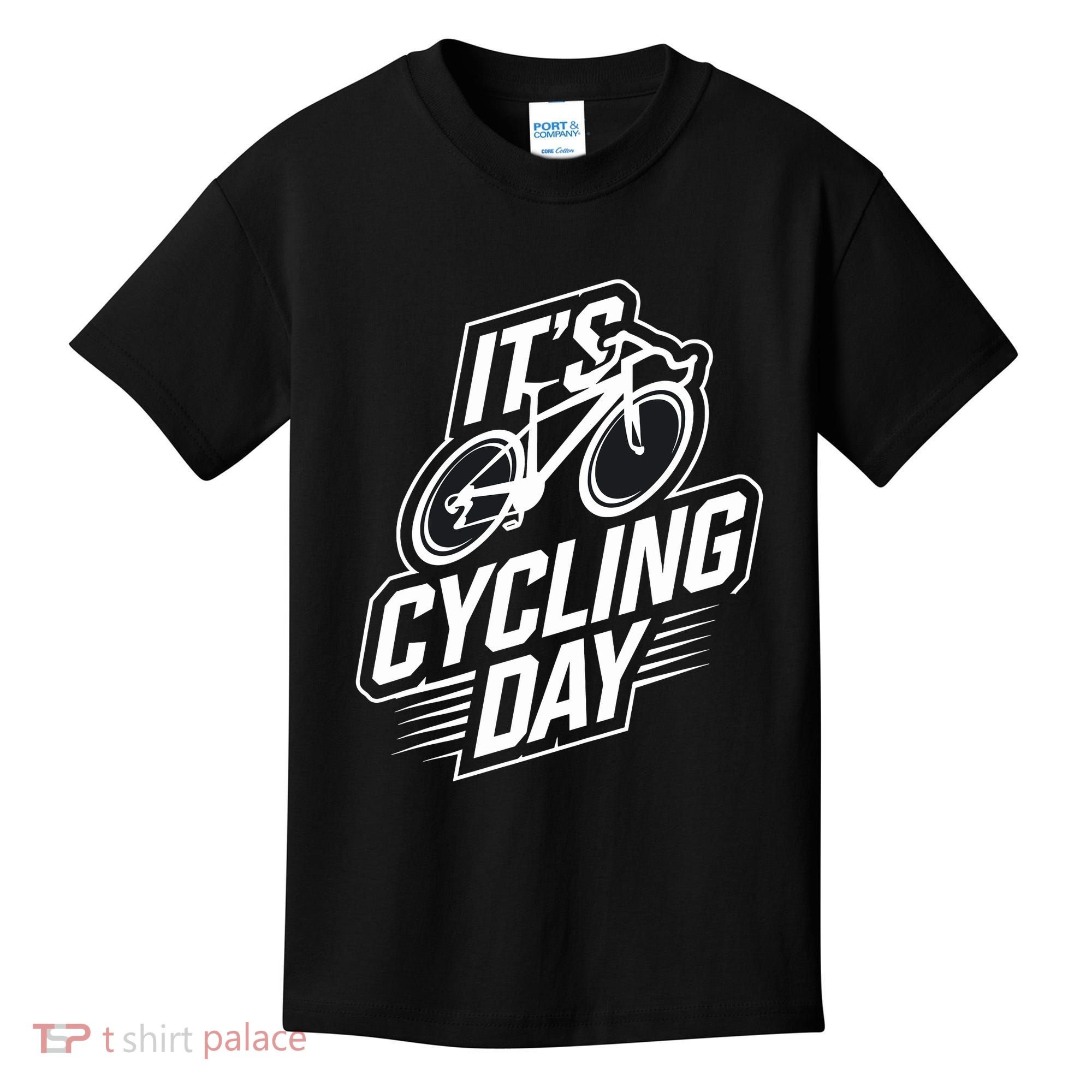 ItS Cycling Day For Cyclist Accessories Cycling Kids T-Shirt
