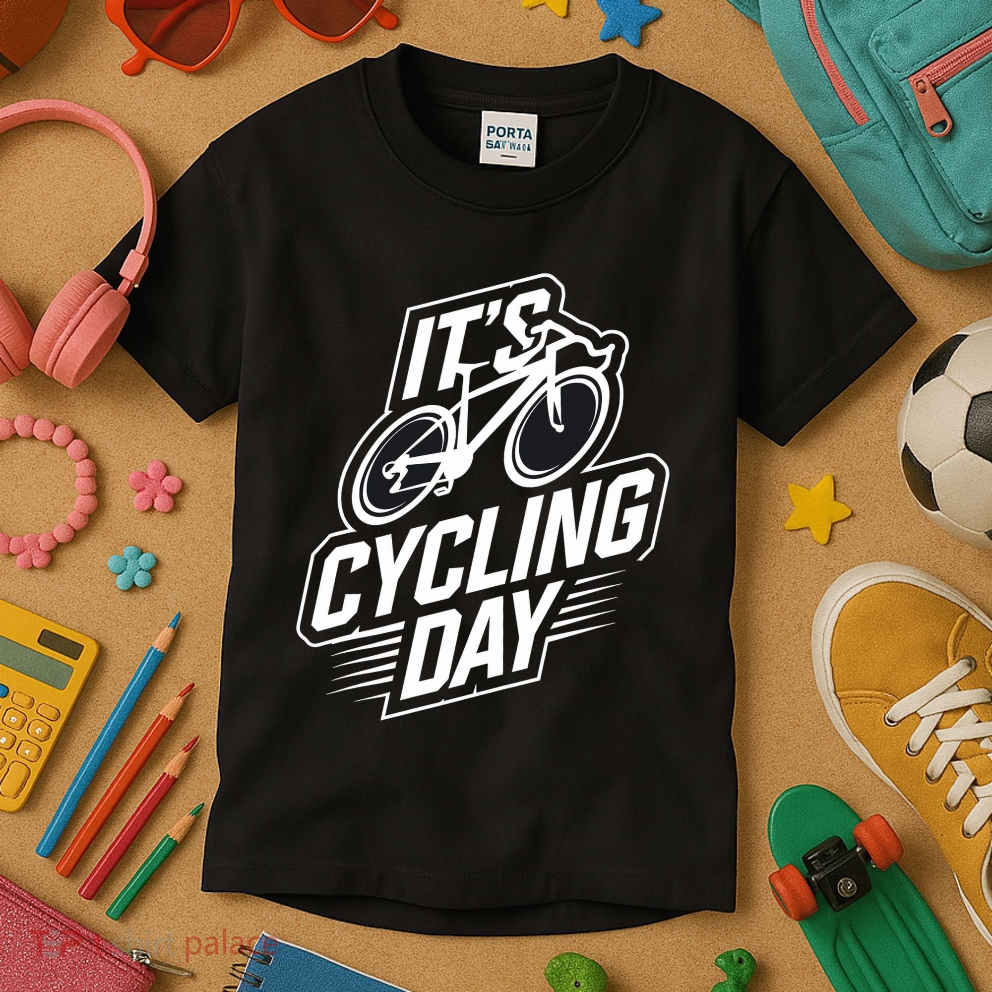 ItS Cycling Day For Cyclist Accessories Cycling Kids T-Shirt