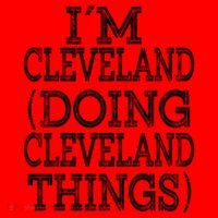 I'm Cleveland Doing Cleveland Things Family First Name Gift Santa Hat thumb 1
