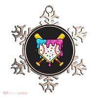 Ice Cream Drip Baseball Bat Home Plate Cool Ornament thumb 0