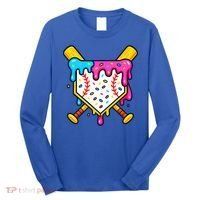 Ice Cream Drip Baseball Bat Home Plate Cool Long Sleeve Shirt thumb 0