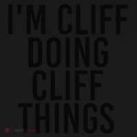 I'M CLIFF DOING CLIFF THINGS Name Funny Birthday Gift Idea Tote Bag thumb 4