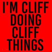 I'M CLIFF DOING CLIFF THINGS Name Funny Birthday Gift Idea Santa Hat thumb 1