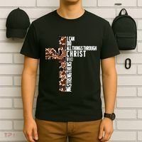 I Can Do All Things Through Christ Who Strengthens Me T-Shirt thumb 6
