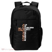 I Can Do All Things Through Christ Who Strengthens Me Backpack thumb 0