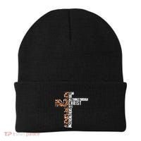 I Can Do All Things Through Christ Who Strengthens Me Beanie thumb 0