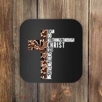 I Can Do All Things Through Christ Who Strengthens Me Coaster thumb 0