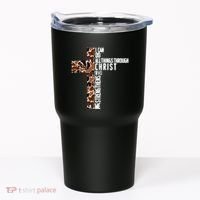 I Can Do All Things Through Christ Who Strengthens Me Tumbler thumb 0