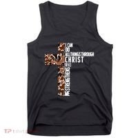 I Can Do All Things Through Christ Who Strengthens Me Tank Top thumb 0