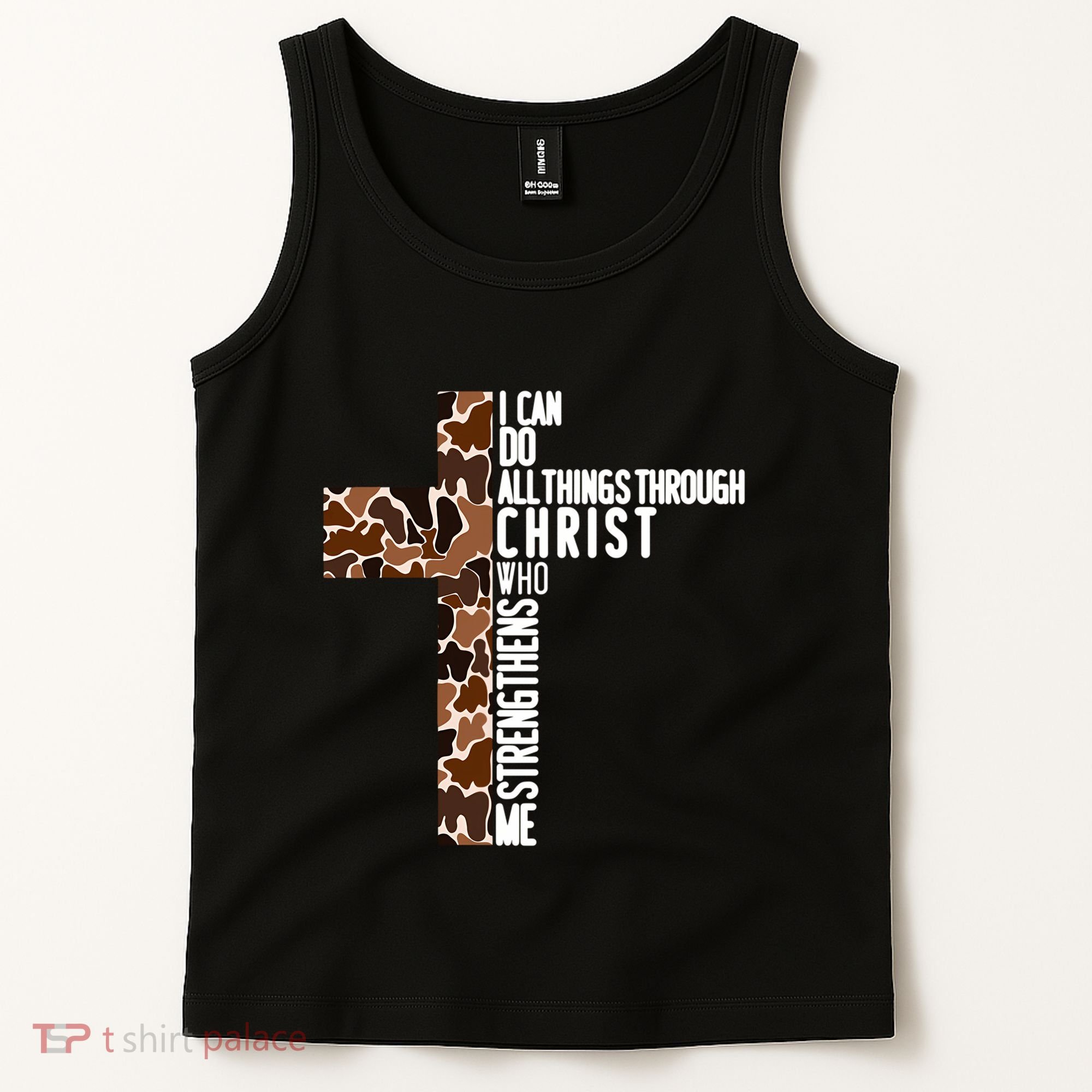 I Can Do All Things Through Christ Who Strengthens Me Tank Top