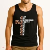 I Can Do All Things Through Christ Who Strengthens Me Tank Top thumb 3