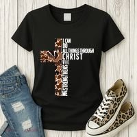 I Can Do All Things Through Christ Who Strengthens Me Women's T-Shirt thumb 3