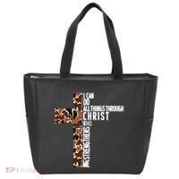 I Can Do All Things Through Christ Who Strengthens Me Tote Bag thumb 0