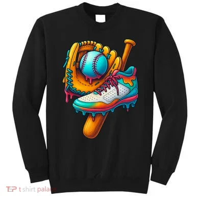 Ice Cream Shoes Drip Baseball Stuff Sweatshirt