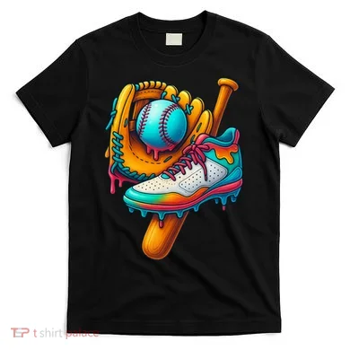 Ice Cream Shoes Drip Baseball Stuff T-Shirt