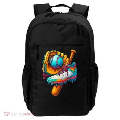 Ice Cream Shoes Drip Baseball Stuff Backpack