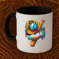 Ice Cream Shoes Drip Baseball Stuff Coffee Mug thumb 2