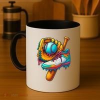 Ice Cream Shoes Drip Baseball Stuff Coffee Mug thumb 4