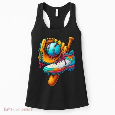 Ice Cream Shoes Drip Baseball Stuff Women's Tank Top