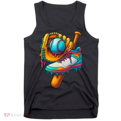 Ice Cream Shoes Drip Baseball Stuff Tank Top