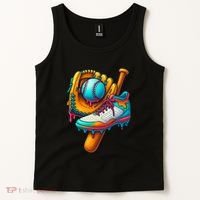 Ice Cream Shoes Drip Baseball Stuff Tank Top thumb 2