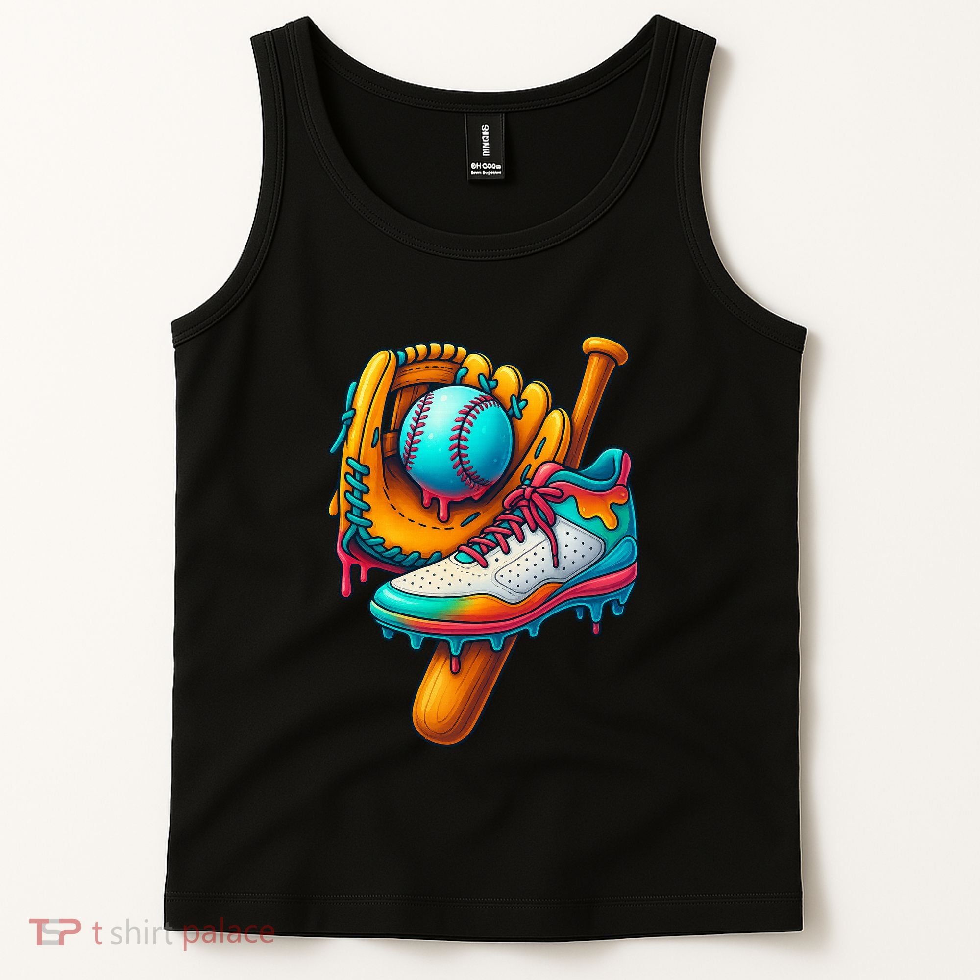 Ice Cream Shoes Drip Baseball Stuff Tank Top
