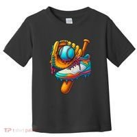 Ice Cream Shoes Drip Baseball Stuff Toddler T-Shirt thumb 0