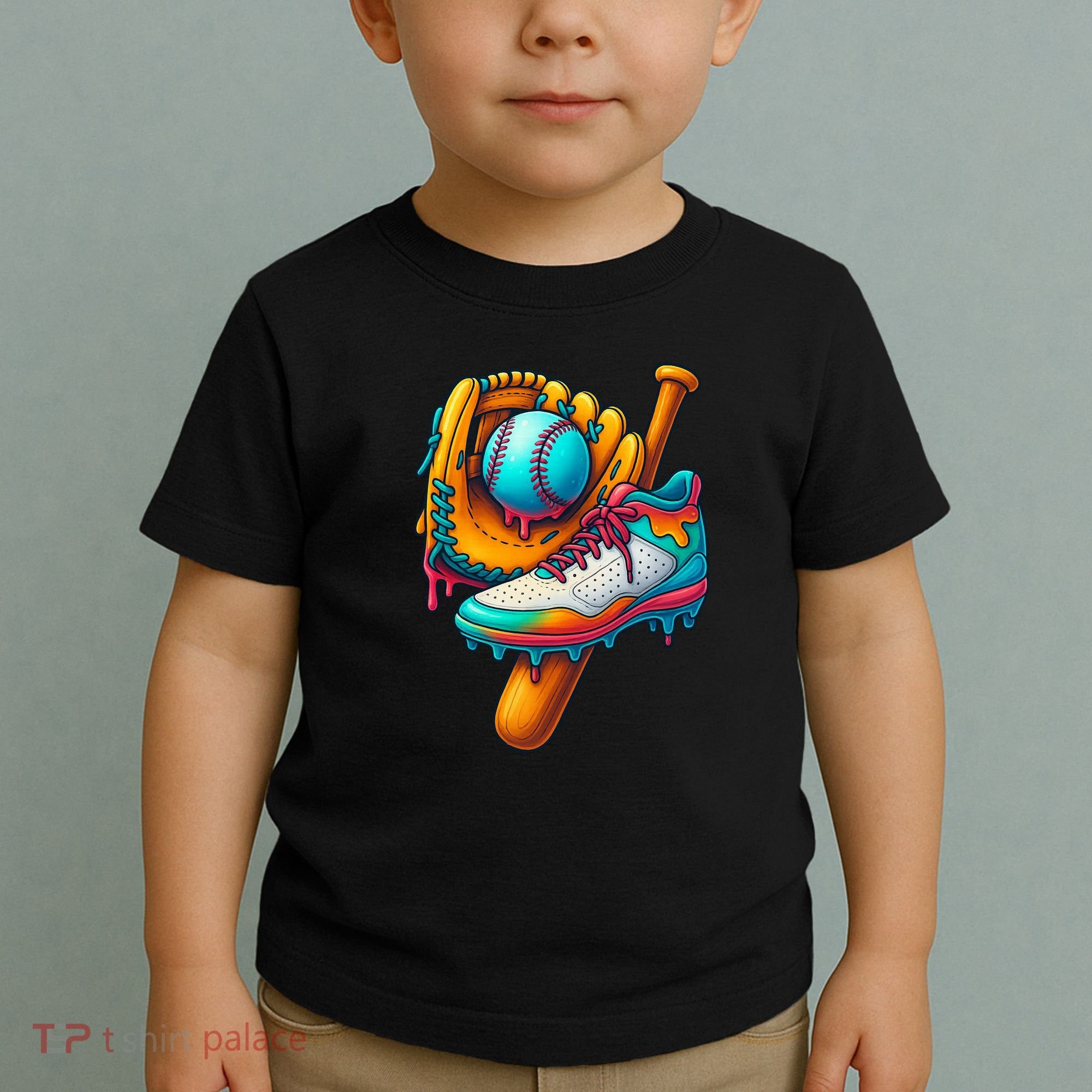 Ice Cream Shoes Drip Baseball Stuff Toddler T-Shirt