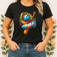 Ice Cream Shoes Drip Baseball Stuff Women's T-Shirt thumb 2