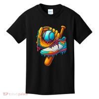 Ice Cream Shoes Drip Baseball Stuff Kids T-Shirt thumb 0