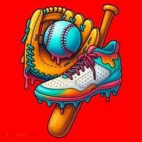 Ice Cream Shoes Drip Baseball Stuff Santa Hat thumb 1