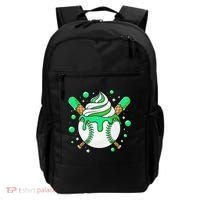 Ice Cream Drip Baseball Stuff Stuff Baseball Backpack thumb 0