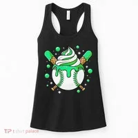 Ice Cream Drip Baseball Stuff Stuff Baseball Women's Tank Top thumb 0