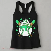 Ice Cream Drip Baseball Stuff Stuff Baseball Women's Tank Top thumb 3