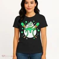 Ice Cream Drip Baseball Stuff Stuff Baseball Women's T-Shirt thumb 4