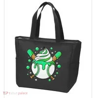 Ice Cream Drip Baseball Stuff Stuff Baseball Tote Bag thumb 3