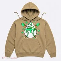 Ice Cream Drip Baseball Stuff Stuff Baseball Hoodie thumb 0